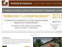 Tablet Screenshot of horizontes18.com